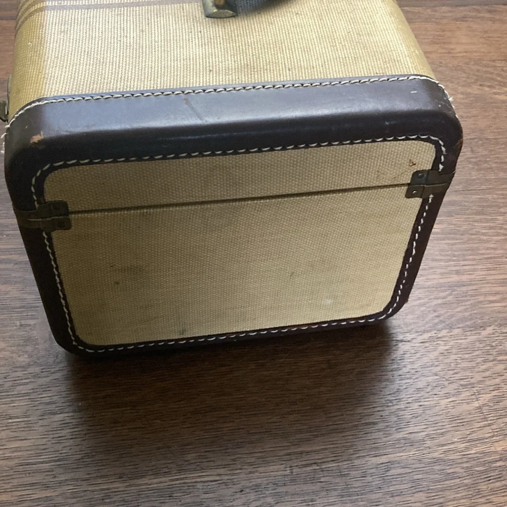Marshall Fields Antique Train Case Luggage 1940’s?